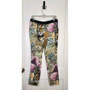 Size 1 / Small Maison Scotch Les Bon Vivants Jungle Pants Animal Print Floral